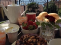 colazione in terrazza